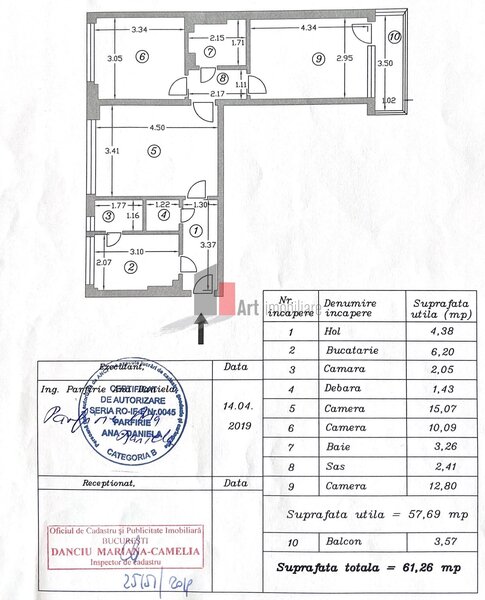 Obor, Stefan cel Mare, apartament 3 camere.